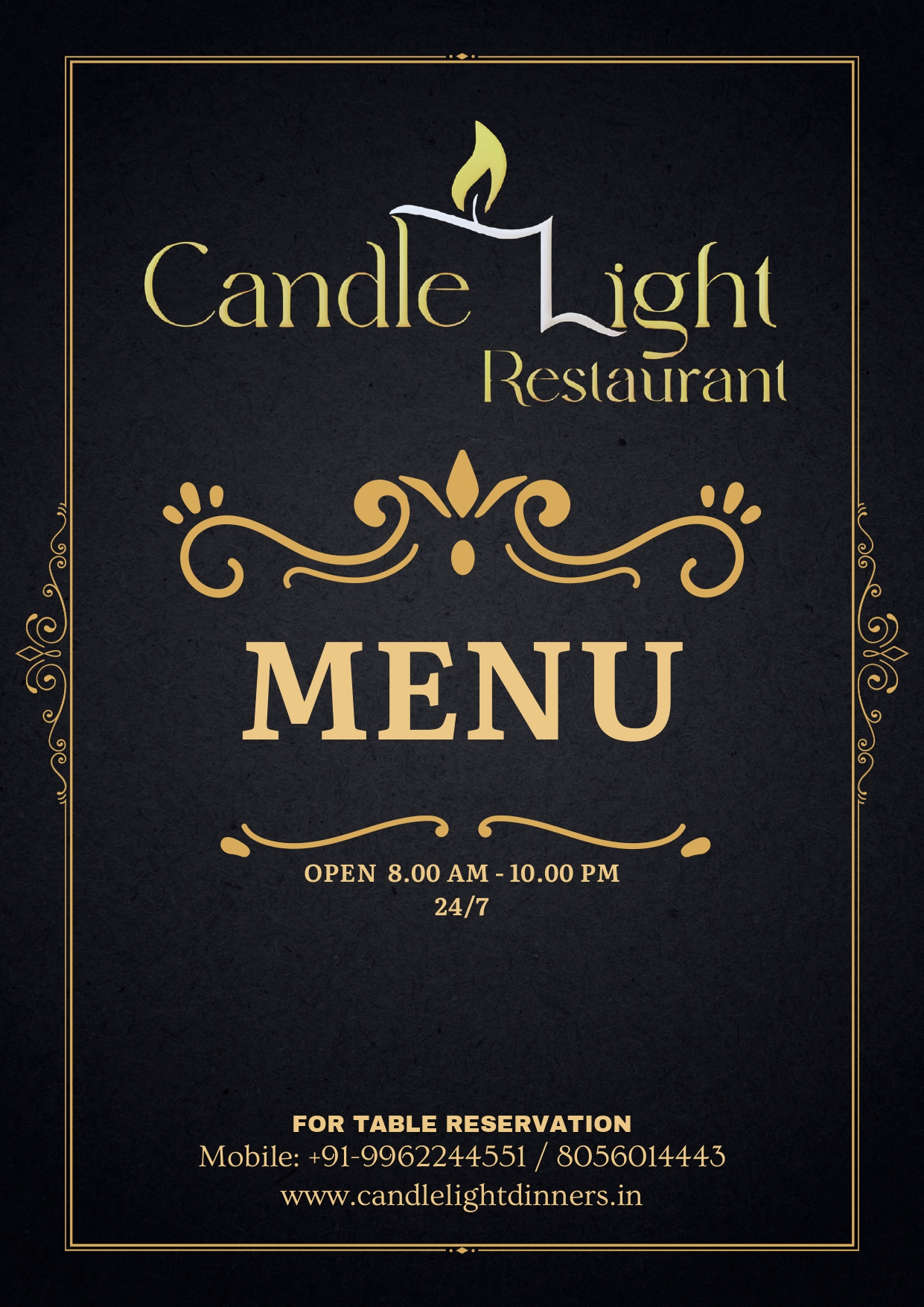 CandleLight Restaurant Menu New_page-0001